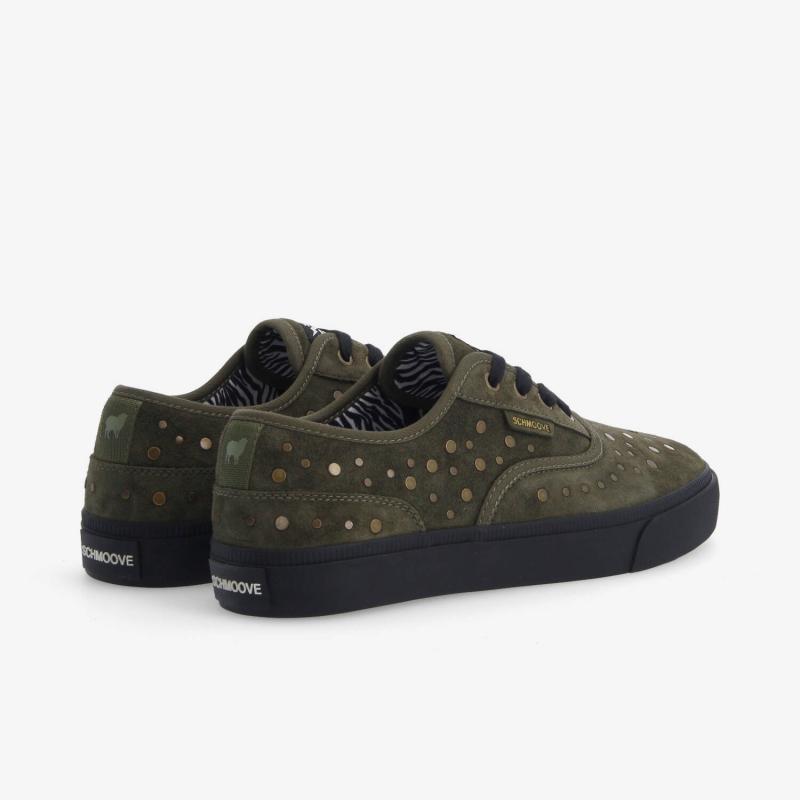ARLO STUDS M - SUEDE - KHAKI